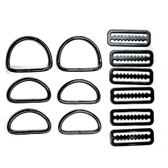 Picture of D-Ring Set Black